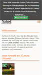Mobile Screenshot of nahid-tanz.de